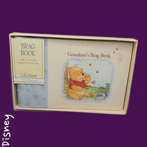 C.R.Gibson disney winnie the pooh grandma brag book holds 20 photos 4×6